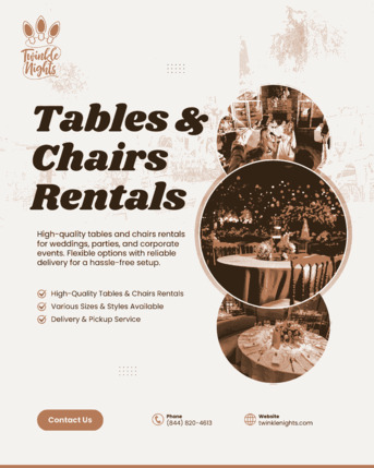 Miami, Event Planning, Affordable Table And Chair Rentals In Jacksonville FL