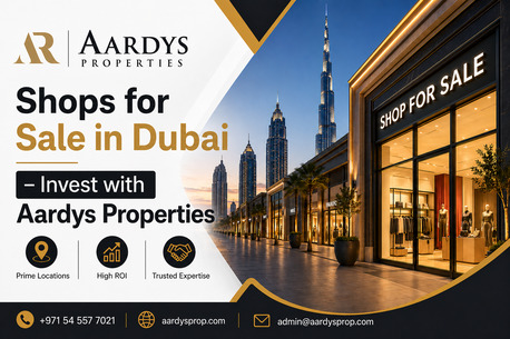 Dubai, Shops, AED 0,  Shops For Sale In Dubai &ndash; Invest With Aardys Properties