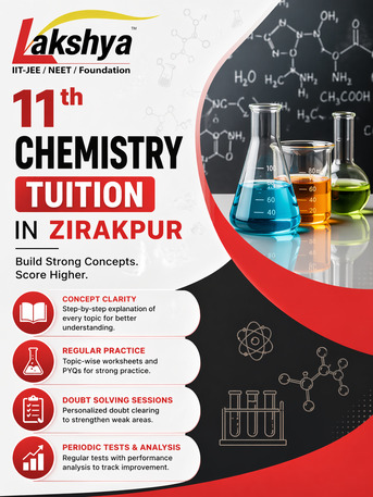 Chandigarh, Lessons Offered, Trusted 11th Chemistry Tuition In Zirakpur Near Me