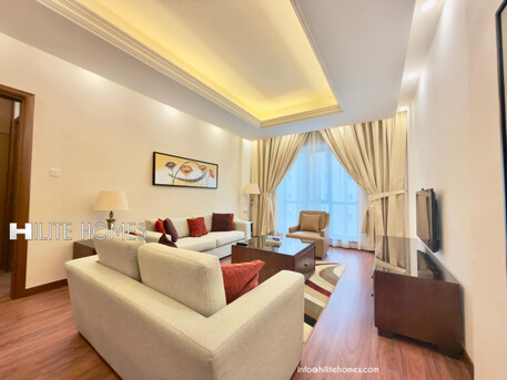 Kuwait City, Apartments, Flats, Houses & Villas, KWD 550/month,  1 BR,  Luxury One Bedroom Furnished Apartment In Jabriya