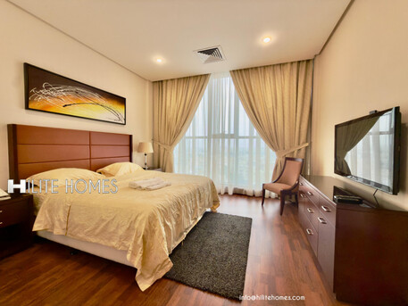 Kuwait City, Apartments, Flats, Houses & Villas, KWD 650/month,  2 BR,  Fully Furnished Serviced Apartment For Rent In Jabriya
