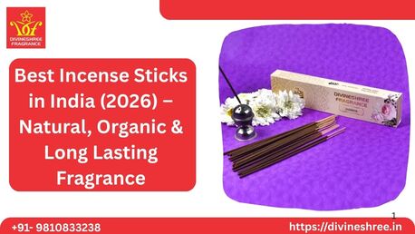 New Delhi, Appliances, INR 200,  Best Incense Sticks In India (2026) &ndash; Natural, Organic & Long Lasting Fragrance