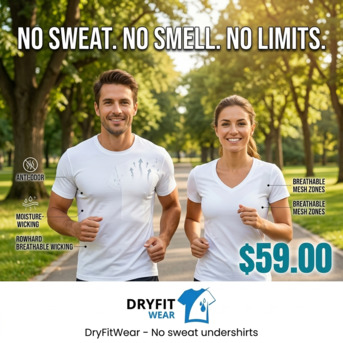 Auckland, Fashion & Design, Women Scoop Neck Sweat Proof Undershirt