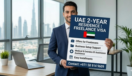 Dubai, Travel, UAE Dubai 2Years Freelance Residence Visa Available 🇦🇪