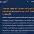 Open Source GenAI Powered Chat Based Data Engineering Tool - Ask On Data
