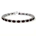 USD 3122,  Order Ruby Tennis Bracelet 5x3mm Oval Ruby Bracelet