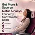 Get More & Save On Qatar Airways Economy Convenience Deals