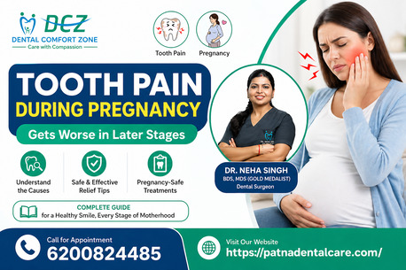 Mumbai, Dental, Tooth Pain During Pregnancy: Causes, Care & Safe Treatment Guide In Patna
