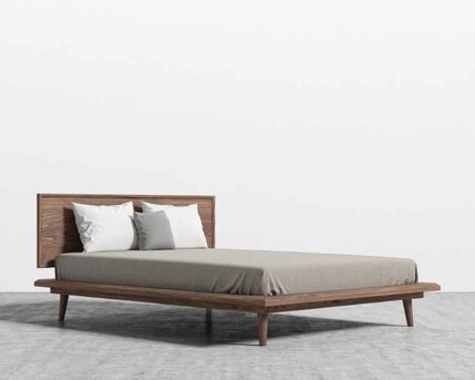 Kuala Lumpur, Furniture, MYR 3500,  Modern Teak Bed Frame TBF-006