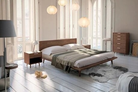 Kuala Lumpur, Furniture, MYR 3500,  Modern Teak Bed Frame TBF-006