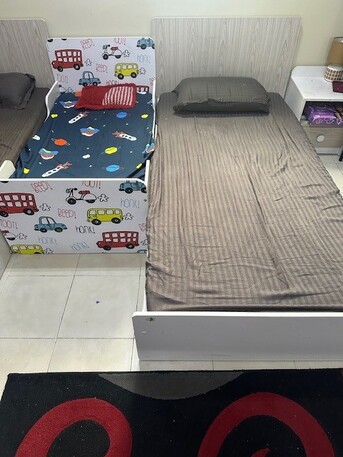 Jubail, Household Items, SAR 350,  1 Single Bed & 1 Kids Bed