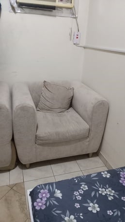 Riyadh, Furniture, SAR 1500,  Bed Set With Cupboard And Sofa Set For Sale 1500 SAR