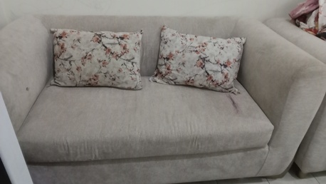 Riyadh, Furniture, SAR 1500,  Bed Set With Cupboard And Sofa Set For Sale 1500 SAR