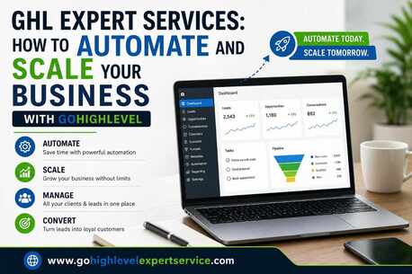 New York, Web Design & Development, GHL Expert Services: How To Automate And Scale Your Business With GoHighLevel