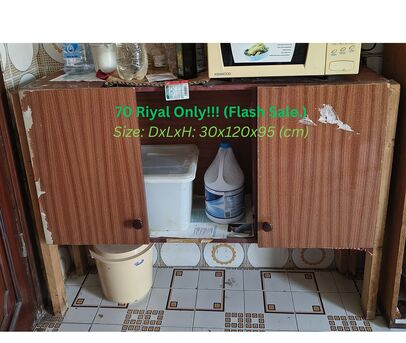 Al Sharafeyah, Household Items, SAR 1,  Wardrobe, Kitchen Shelfs, Kitchen Cabinets For Flash Sale..