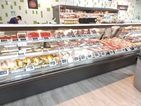 New York, Food, Modern Supermarket With Convenient Grocery Delivery Service