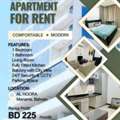 BHD 225/month,  Furnished,  1 BR,  64 Sq. Meter,  ONE BEDROOM FULLY FURNISHED APARTMENT WITH BALCONY