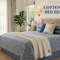 INR 1499,  Premium Cotton Single Bed Bedsheet &ndash; Soft, Breathable & Durable