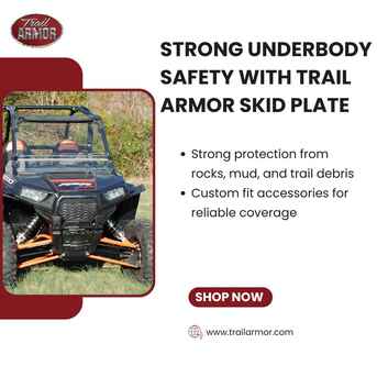 New York, Automotive, Strong Underbody Safety With Trail Armor Skid Plate