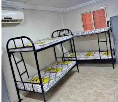 Riyadh, Household Items, SAR 2,  Stylish Double Steel Bed For Sale