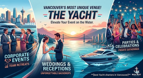 Vancouver, Travel, Why A Yacht Is The Most Unique Venue In Vancouver For Any Event