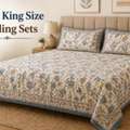 INR 1499,  Premium Super King Size Bedding Sets &ndash; Complete Comfort Collection