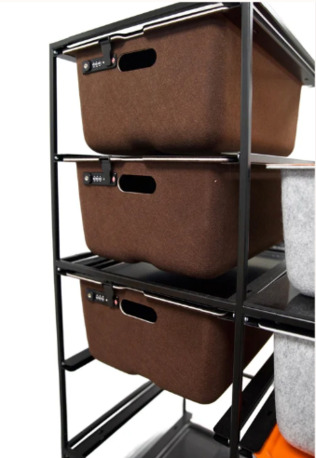 New York, Business, Slyde Totem Lockbox | Compact Office Storage With Lock System