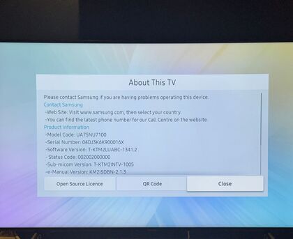 Al Rehab, Appliances, SAR 2850,  USED - Samsung 75-inch 7 Series 4K UHD Smart TV