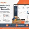 Donation Drive Management Software & Nonprofit Donation Tracking Platform
