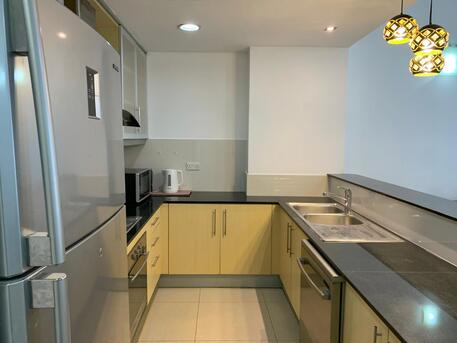 Manama, Apartments, Flats, Houses & Villas, BHD 50000/year,  Furnished,  2 BR,  139 Sq. Meter,  Spacious 2BR Apartment For Sale In Amwaj &ndash; Pool View & Partial Sea View