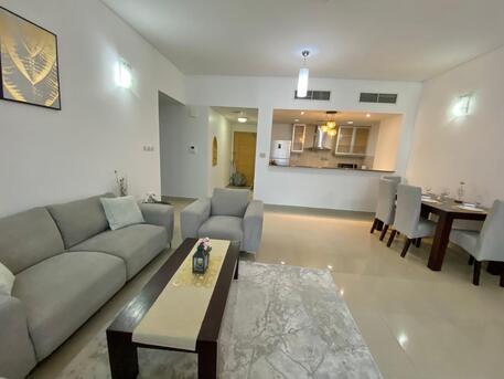 Manama, Apartments, Flats, Houses & Villas, BHD 50000/year,  Furnished,  2 BR,  139 Sq. Meter,  Spacious 2BR Apartment For Sale In Amwaj &ndash; Pool View & Partial Sea View