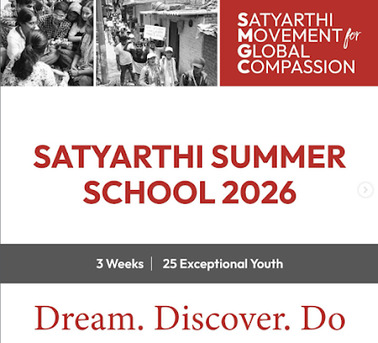 New Delhi, Career Counseling, Satyarthi Summer School 2026 | Youth For Change