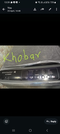 Khobar, Household Items, SAR 690,  WASHING MACHINE TOP LOAD 9KG, KELVINATOR LESS THAN YEAR