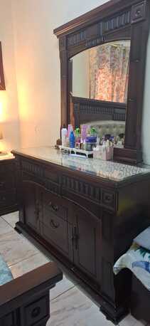 Al Rehab, Furniture, SAR 600,  Malaysian Wood Bedroom Strong Set