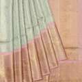 Buy Green Pista Colour Saree Online | Mavuris