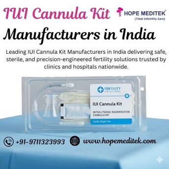 New Delhi, Health & Beauty Items, Top IUI Cannula Kit Manufacturers In India | Hope Meditek