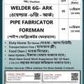 Pipe Fabricator Foreman & 6G Welders
