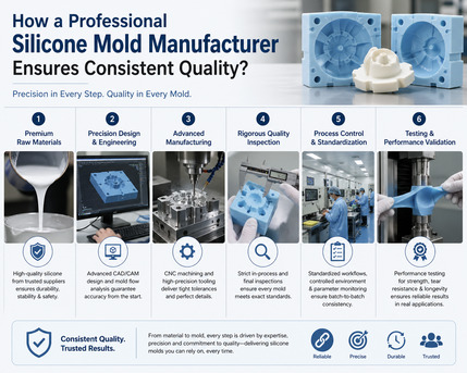 New York, Machinery, How A Professional Silicone Mold Manufacturer Ensures Consistent Quality?