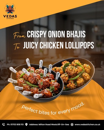 London, Food & Drink, Indian Restaurant Near Milton Road - Vedas Kitchen