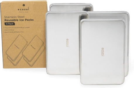 New York, Household Items, USD 52,  Shop The Best 4-Pack Stainless Steel Ice Packs For Lunch Boxes &ndash; Ecozoi