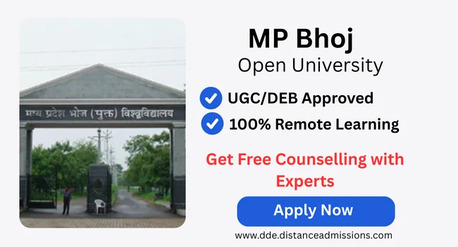 Noida, Career Counseling, MP Bhoj Open University Admission 2026 Last Date & Courses