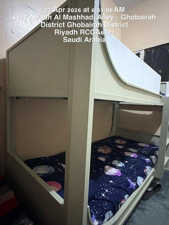 Al Ghubayrah, Baby & Kid Stuff, SAR 900,  Stylish Kids Bunk Bed &ndash; Excellent Condition