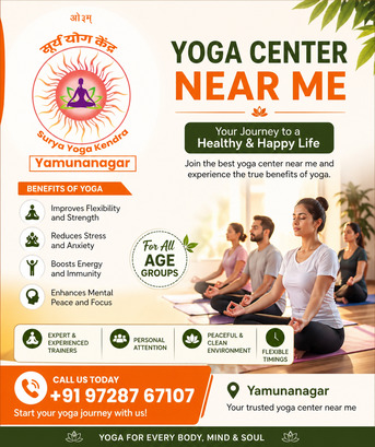 Haryana, Business, Professional Yoga Center Near Me For All Age Groups