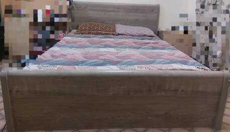 Al Wizarat, Furniture, SAR 1050,  Home Box Queen Size Bed With Home Box  Mattress Still Under Warranty & Other Stuff