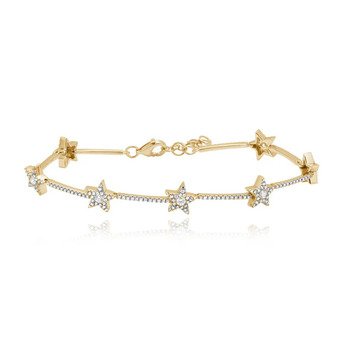 Miami, Jewelry, Elegant Star Tennis Bracelets &ndash; Alev Jewelry