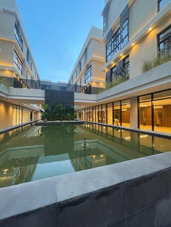 Al Rimal, Apartments, Flats, Houses & Villas, SAR 70000/year,  3 BR,  120 Sq. Meter,  Non-Furnished Apartment In Camp Has GYM, Swinging Pool, Lobby, Kids Area, And Parking
