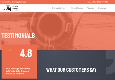 London, Cleaning, Trusted Client Reviews For Surrey Drainage Specialists