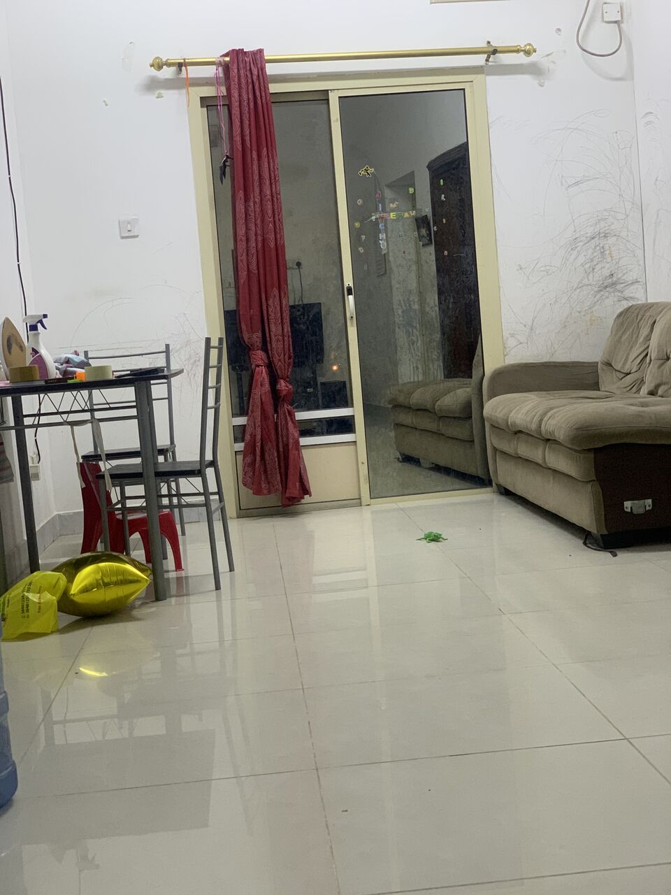 Jidhafs, Apartments, Flats, Houses & Villas, BHD 100/month,  1 BR,  BHD 100 ROOM WITH ATTACHED BATHROOM