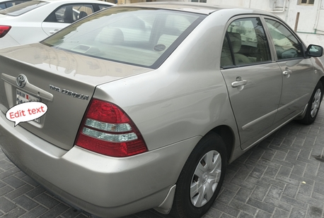 Muharraq, Vehicles, Cars & Trucks , BHD 1550,  Toyota Corolla,  2004,  Automatic,  300000 KM,