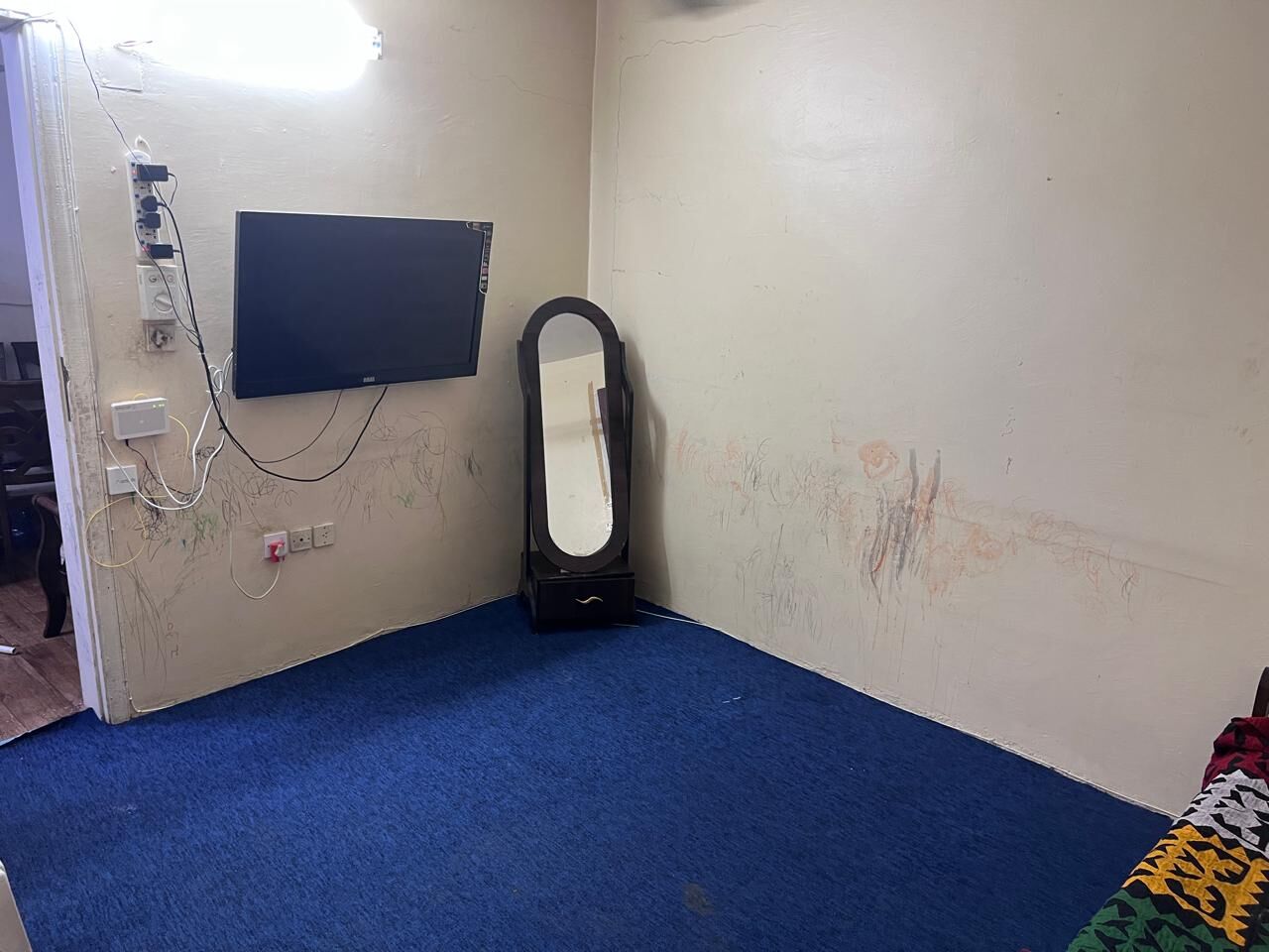 Hara, Rooms for Rent, SAR 21000/year,  Furnished,  200 Sq. Meter,  House For Sale - Family Flat - Al Wizarat - Tshoes Signal - 4 Rooms